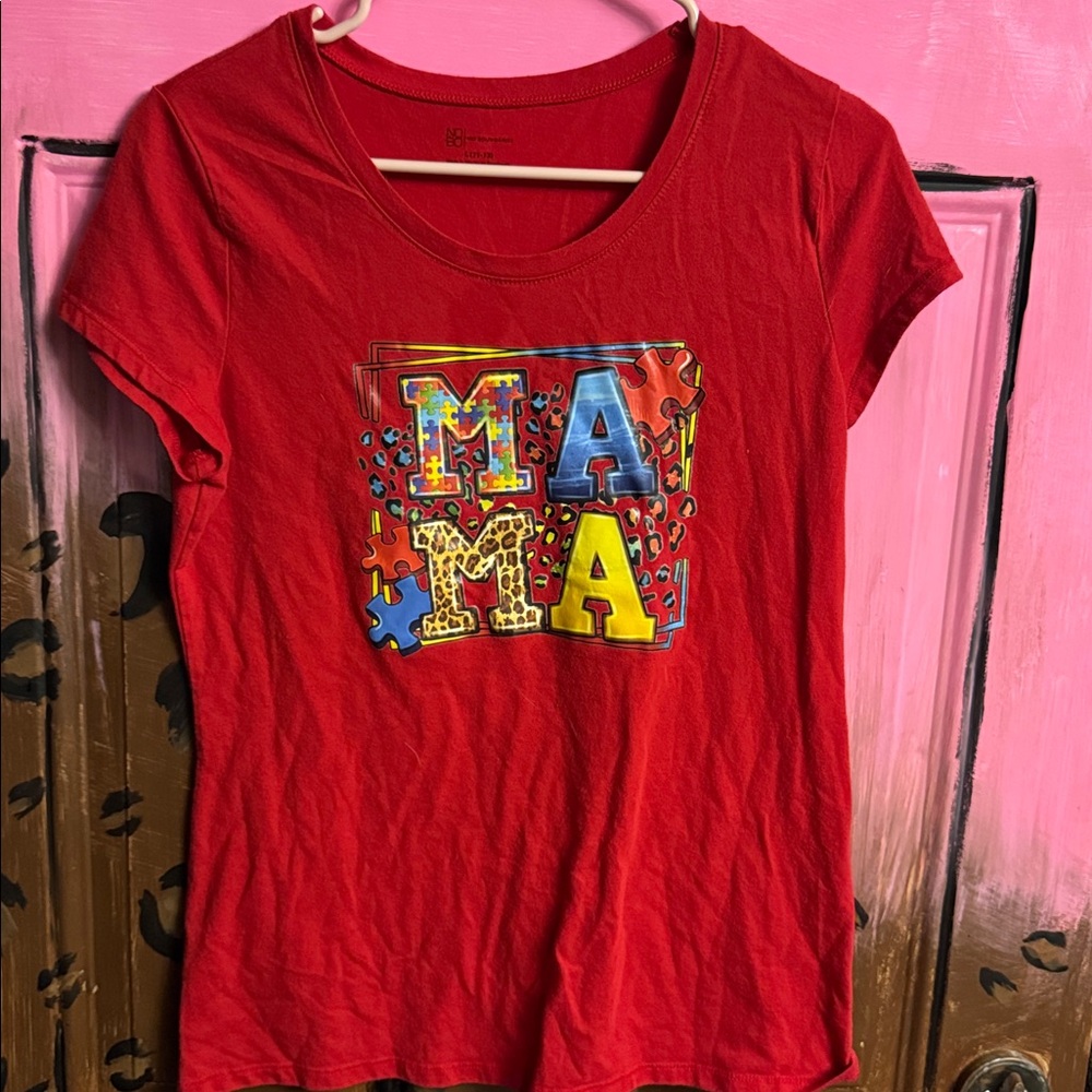 Red Graphic T-Shirt